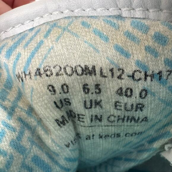 Keds White Lightweight Lace Up Sneakers Tennis Shoes Women's Size 9 - Picture 6 of 10